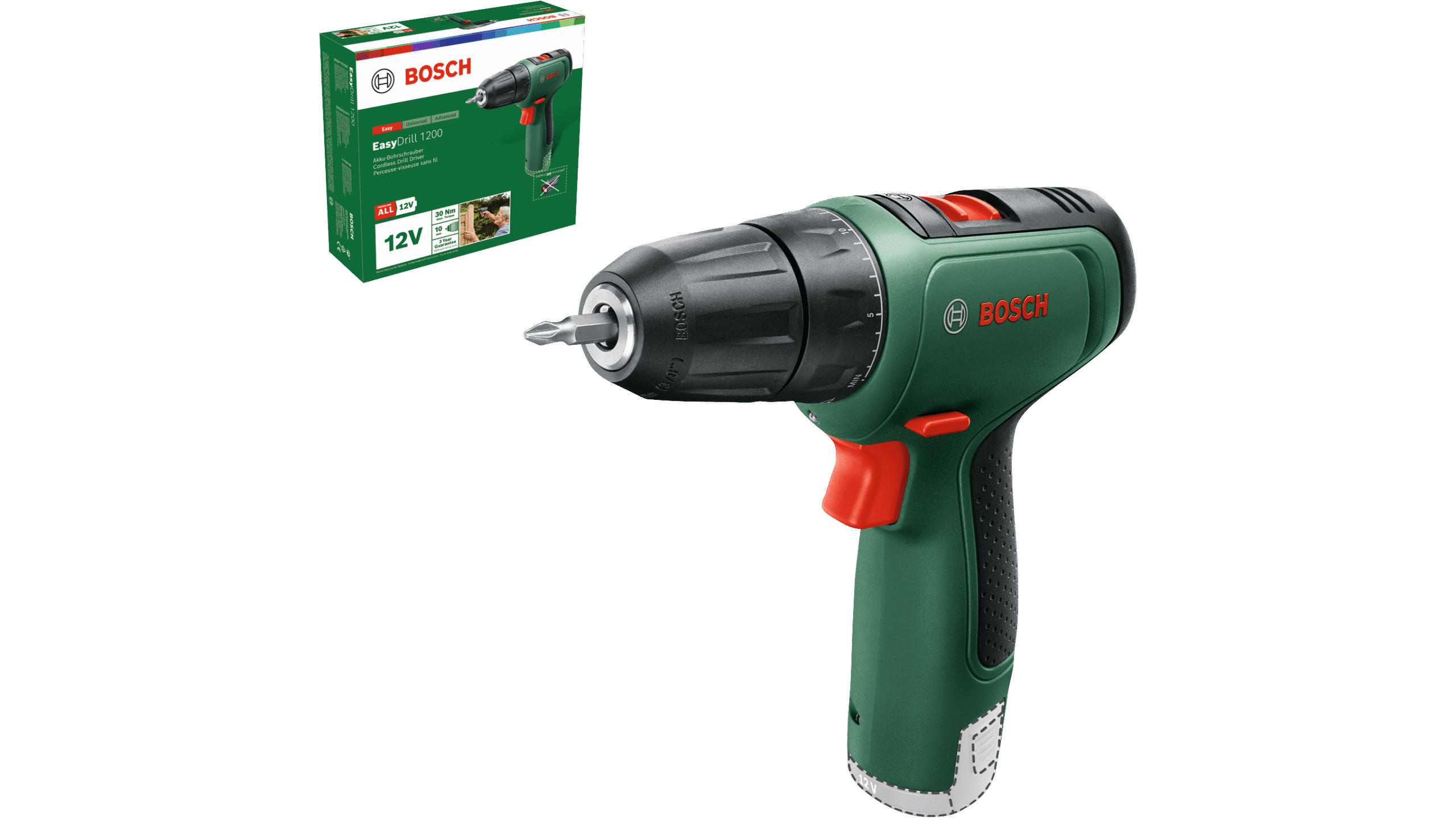 Akukruvikeeraja Bosch EasyDrill 1200 – Bosch