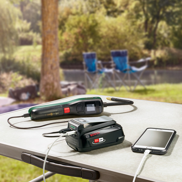 Bosch UniversalUSB 18V-45 akupank - USB adapter 18V akudele - Pilt 3