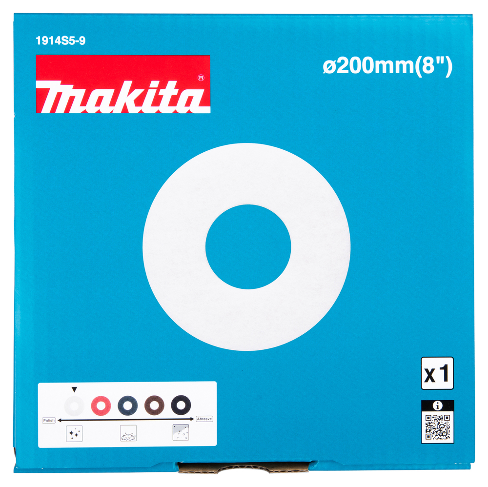 Puhastus ja poleerimisketas, valge, PS001G – Makita
