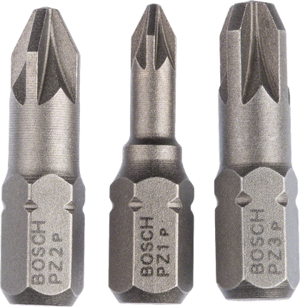3-osaline kruviotsakute komplekt, Extra Hard Bosch Professional – Bosch Professional