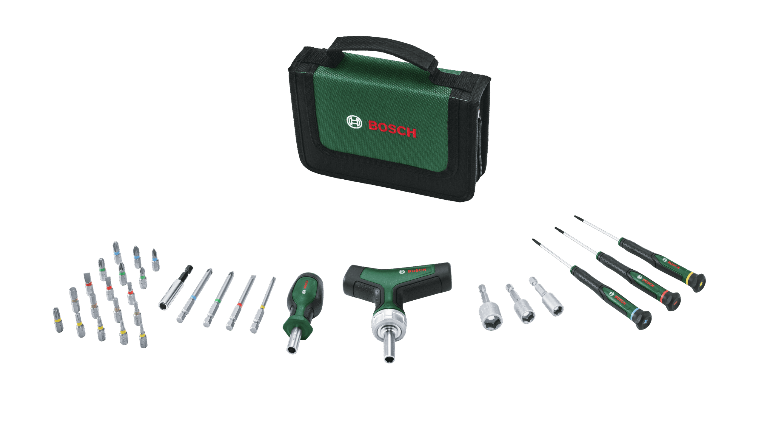 Bosch 31-osaline erinevate kruvikeerajate komplekt – Bosch