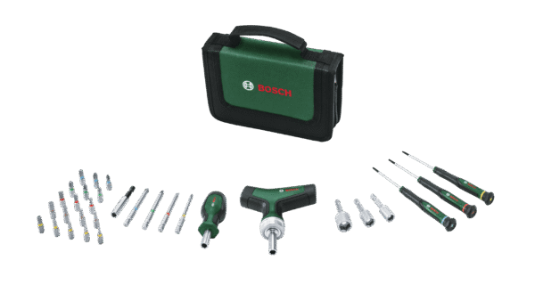 Bosch 31-osaline erinevate kruvikeerajate komplekt – Bosch