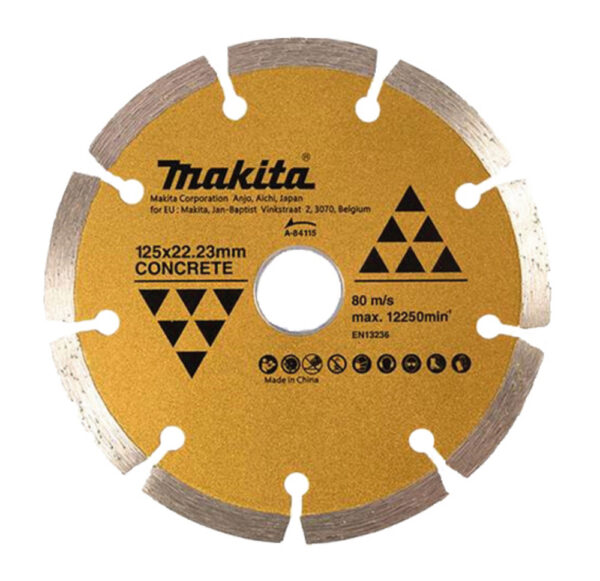 Teemantketas 125mm segment./ kuiv – Makita