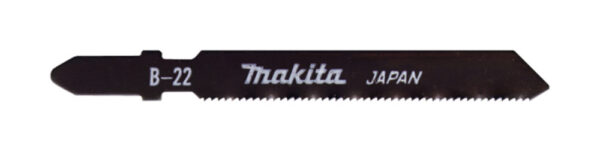 Tikksaeterad B-22 (T118A) 50mm HSS 5tk. met. 1-3mm,PVC 1-6mm, alu 1-3mm, RST 1-3mm, õhuke materjal – Makita