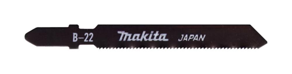 Tikksaeterad B-22 (T118A) 50mm HSS 5tk. met. 1-3mm,PVC 1-6mm, alu 1-3mm, RST 1-3mm, õhuke materjal – Makita