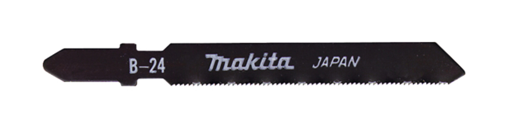 Tikksaeterad B-24 (T118G) 52mm HSS 5tk. PVC 1-3mm, alu 1-2mm, RST 0,5-2mm, met. 0,5-2mm, väga õhuke materjal – Makita