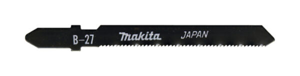 Tikksaeterad B-27 (T218A) 50mm HSS 5tk. PVC 1-6mm, alu 1-3mm, RST 1-3mm, met. 1-3mm, õhuke materj., kujundlõige – Makita