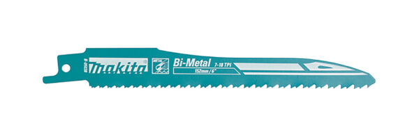 Univ.saetera BiM 152x0,9mm (7-18Tpi), 25tk., met. 1,5-8mm, PVC 5-77mm, kiire lõige – Makita