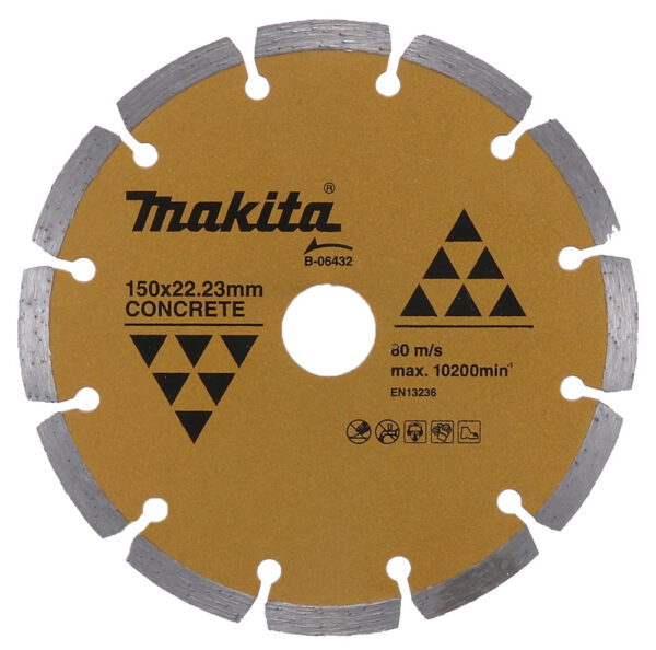 Teemantketas 150mm segment./ kuiv – Makita