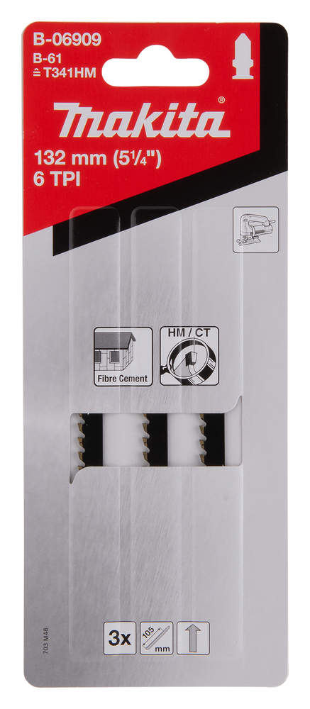 TIKKSAETERAD B-61 (T341HM) 105mm , HM, 5-50mm, klaaskiud (3tk/pk) – Makita