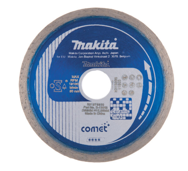 Teemantketas 80mm COMET, segmendi kõrgus 10mm, paksus 1,6mm – Makita