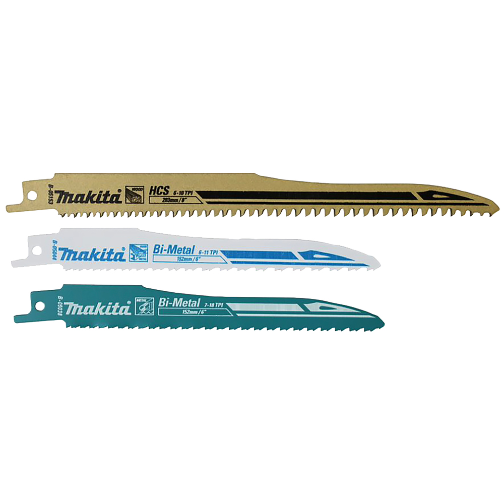 Univ.saeterade kmpl. 3tk. super express: B-05038, B-05044, B-05153 – Makita