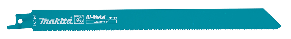 Univ.saeterad BiM 225x0,9mm (14tpi), 25tk. metall plaadid 3-8mm, metall torud 10-175mm – Makita