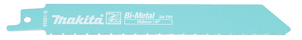 UNIV.SAETERAD BiM 152x0,9mm (24tpi), 2tk., metall 0,7-3mm – Makita