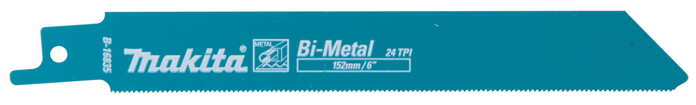 UNIV.SAETERAD BiM 152x0,9mm (24tpi), 2tk., metall 0,7-3mm – Makita