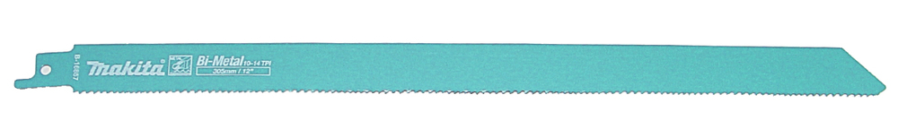 Univ.saeterad BiM 225x0,9mm, (18tpi), 5tk. painduv,õhuke metall plaat 1,5-4mm, metall torud <5-200mm – Makita