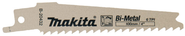 Univ.saetera BiM 100x0,9mm (6tpi), 2tk, naeltega puit – Makita