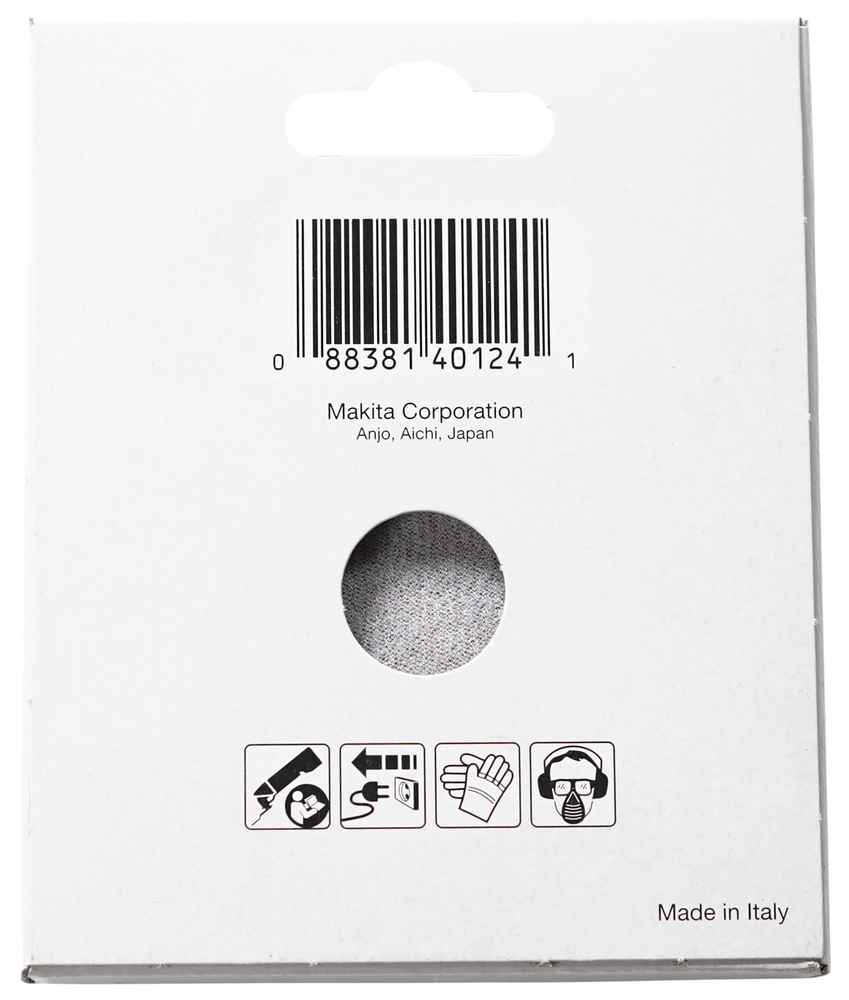 Lihvpaberr delta K1200, 10 tk., must – Makita