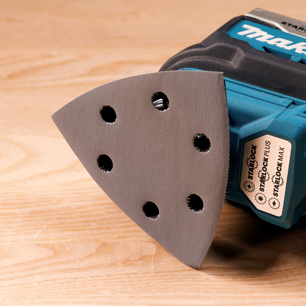 Lihvpaberr delta K1200, 10 tk., must – Makita