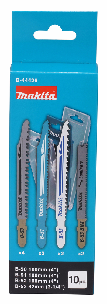 Tikksaeterade kmpl. super express 10-osaline (B-50; B-51; B-52 ; B-53), kiire lõige – Makita