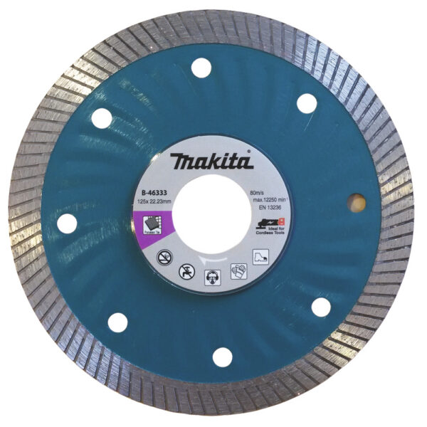 Teemantketas 125mm kuiv (1.4mm), keraamil.plaadid, portselan – Makita