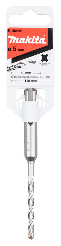 SDS-PLUS puur 5x50/110 mm, V-PLUS – Makita