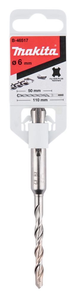 SDS-PLUS puur 6x50/110 mm, V-PLUS – Makita