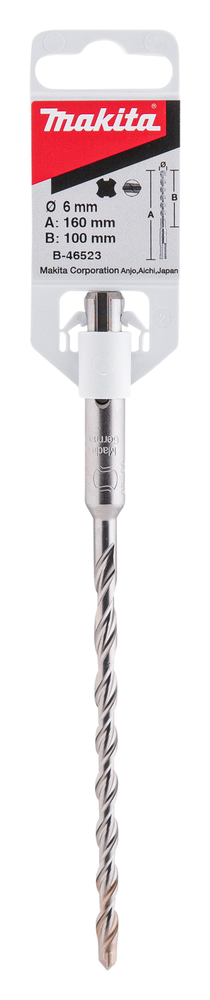 SDS-PLUS puur 6x100/160 mm, V-PLUS – Makita