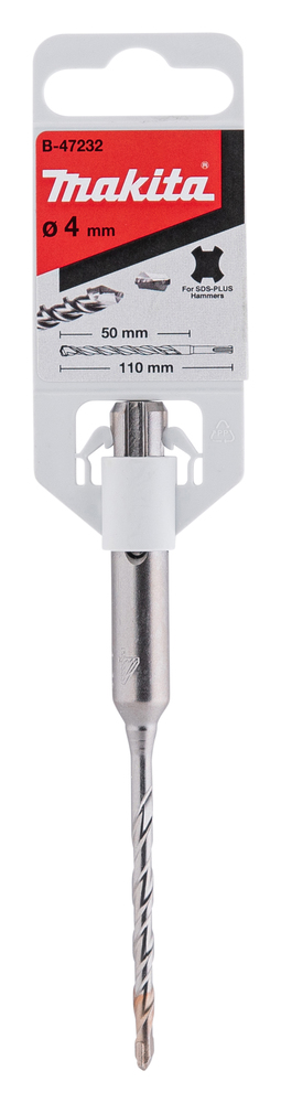 SDS-PLUS puur 4x50/110 mm, V-PLUS – Makita
