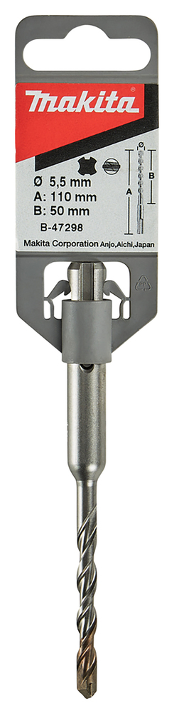 SDS-PLUS puur 5,5x50/110 mm, V-PLUS – Makita