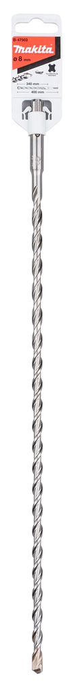 SDS-PLUS puur 8x340/400 mm, V-PLUS – Makita