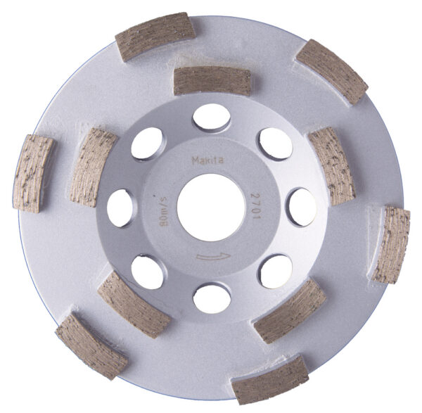 Teemantlihvketas 125mm x 22,23mm, 2-realine – Makita