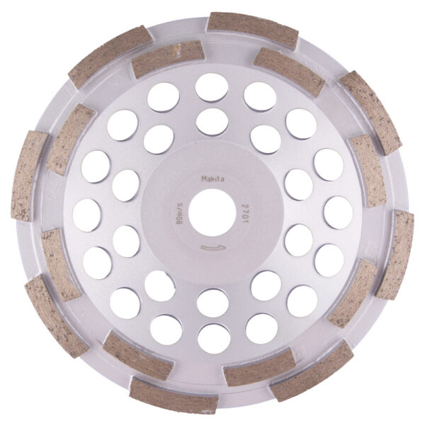 Teemantlihvketas 180mm x 22,23mm, 2-realine – Makita