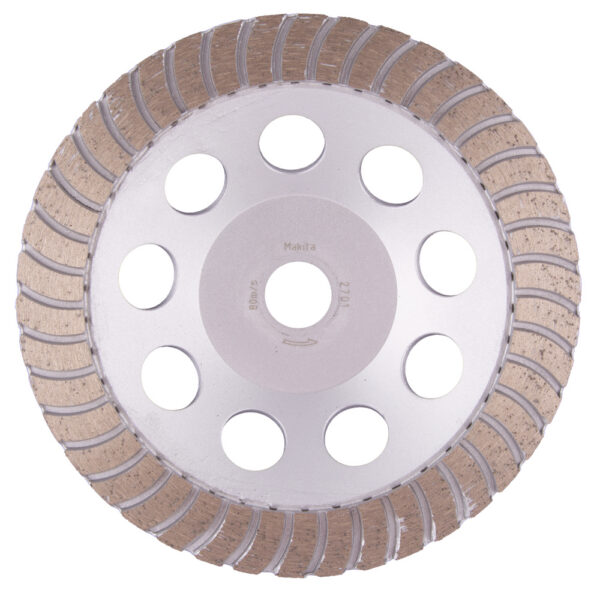 Teemantlihvketas 180mm x 22,23mm, turbo – Makita
