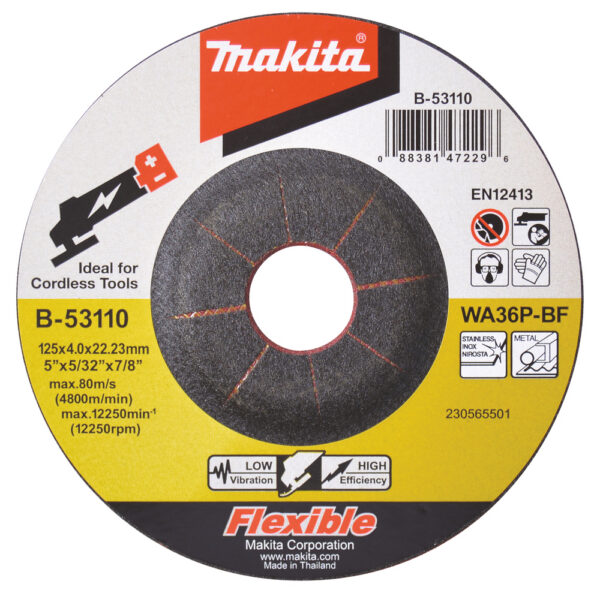 Lihvketas 125x4 metall/RST WA36P-BF – Makita