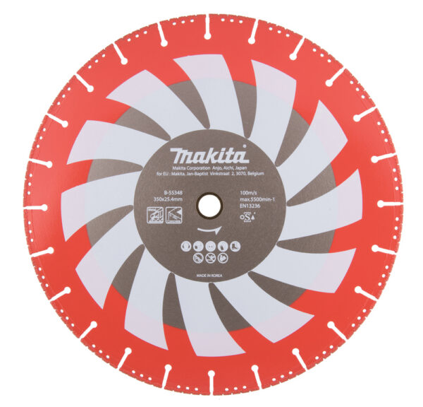 Teemantketas 350X25,4mm RESCUE – Makita