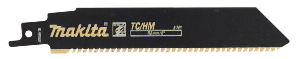 Univ.saetera TC/HM 152x1,25mm (8tpi) 10tk., metall 4-12mm, metall torud <100mm – Makita