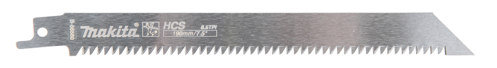 Univ.saeterad HCS 190X0,6mm (8.5Tpi), 1tk, puuokstele, toorele puidule < φ100mm, puit < 100mm – Makita