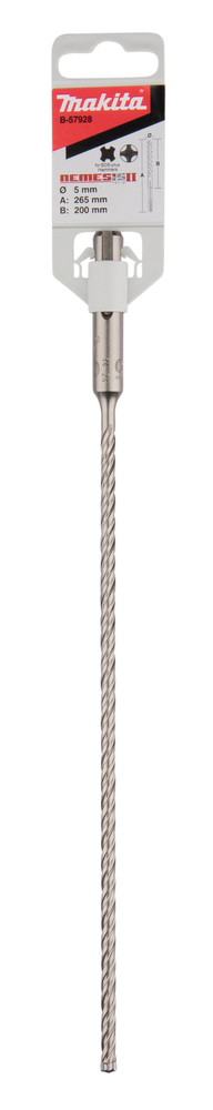 SDS-PLUS puur 5x200/265mm NEMESIS 2 – Makita