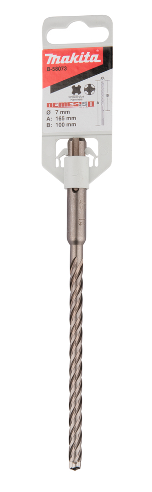 SDS-PLUS puur 7x100/165mm NEMESIS 2 – Makita