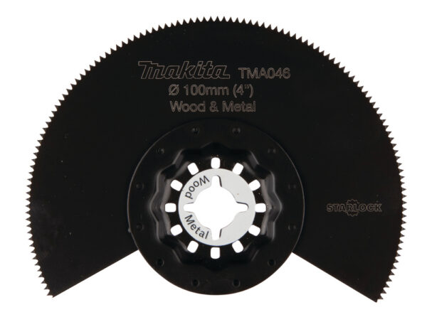 Multitool segment saetera 100mm TMA046; BIM, starlock , puidule ja metallile – Makita