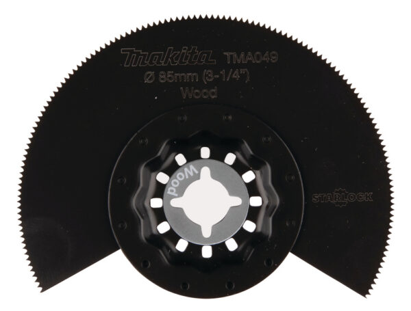 Multitool segment saetera 85mm TMA049; HCS, starlock, puidule – Makita