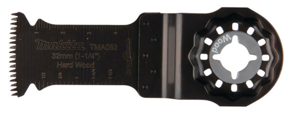 Multitool ristilõikamise saetera 32mm TMA053; BIM, starlock, puidule , 20tk – Makita