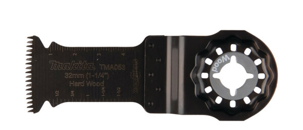 Multitool ristilõikamise saetera 32mm TMA053; BIM, starlock, puidule 5 tk. – Makita