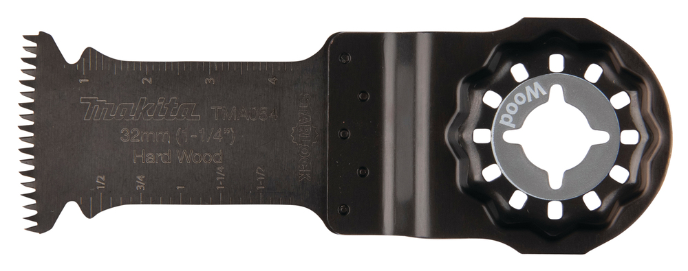 Multitool ristilõikamise saetera 32mm TMA054; HCS, starlock, puidule – Makita