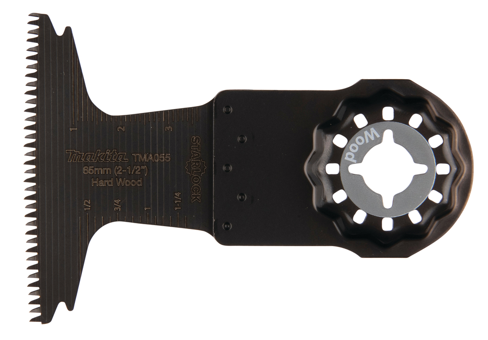 Multitool ristilõikamise saetera 65mm TMA055; BIM, starlock, puidule – Makita