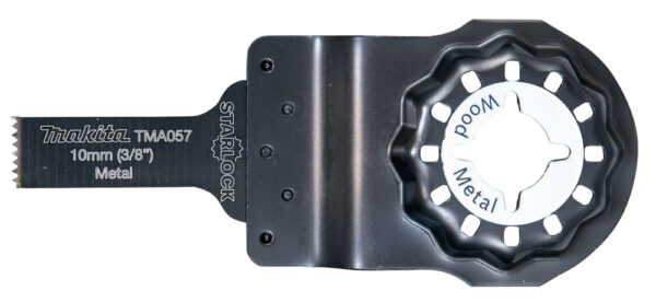 Multitool ristilõikamise saetera 10mm TMA057; bim,starlock, puit, metall – Makita