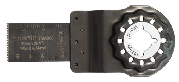 Multitool ristilõikamise saetera 20mm; TMA058; bim,starlock, metallile , 5tk – Makita