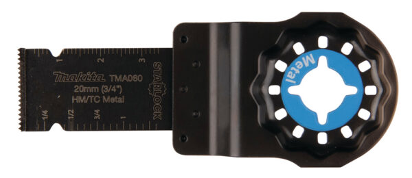Multitool ristilõikamise saetera 20mm TMA060; HM, starlock, metallile – Makita