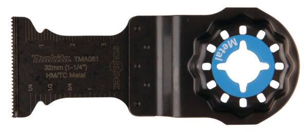 Multitool ristilõikamise saetera 32mm TMA061; HM, starlock, metallile – Makita